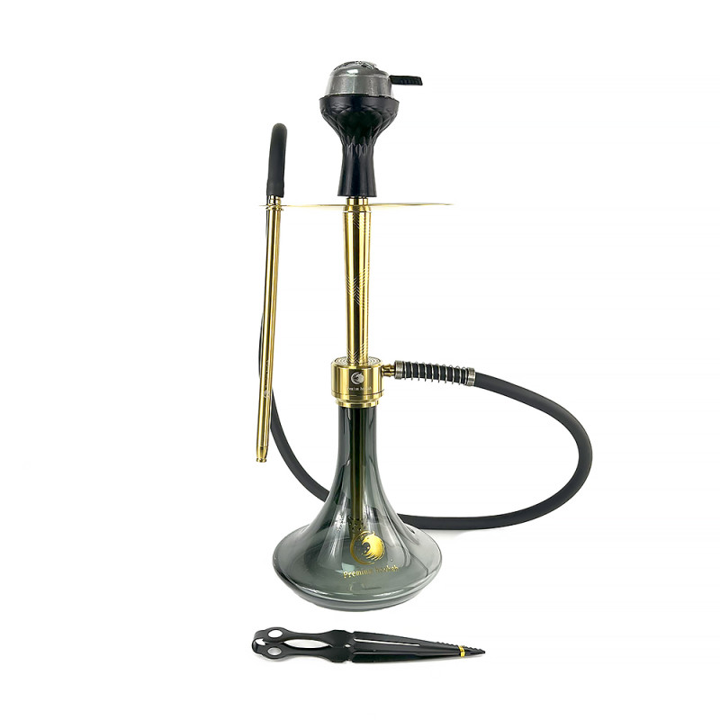 Кальян Seven Star E-100B-SS Gold Black